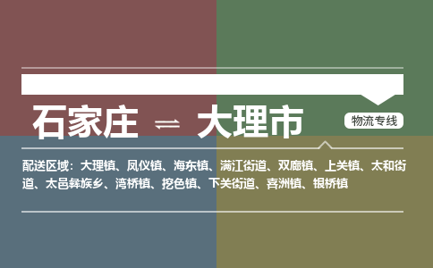 石家庄到大理物流公司-石家庄到大理物流专线