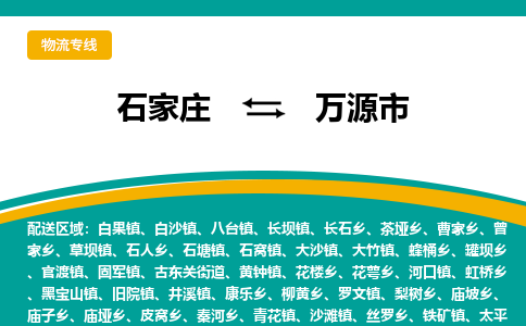 石家庄到万源物流公司-石家庄到万源物流专线